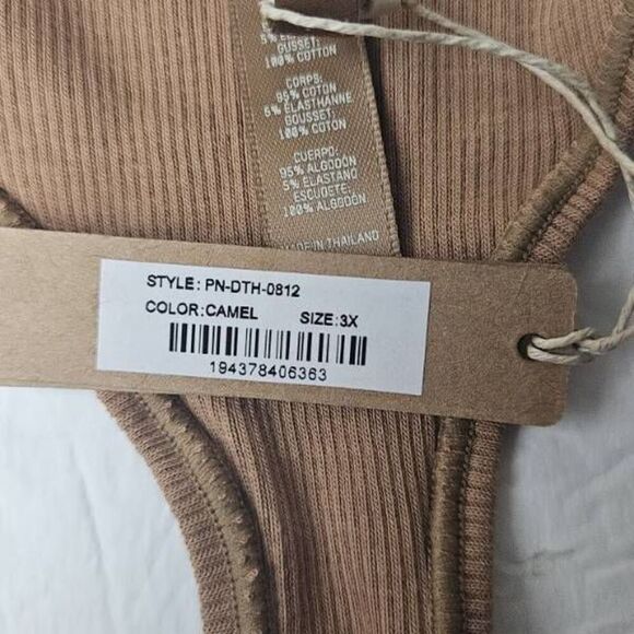 2 PAIR SKIMS COTTON RIBBED PANTY NWT - Picture 8 of 14